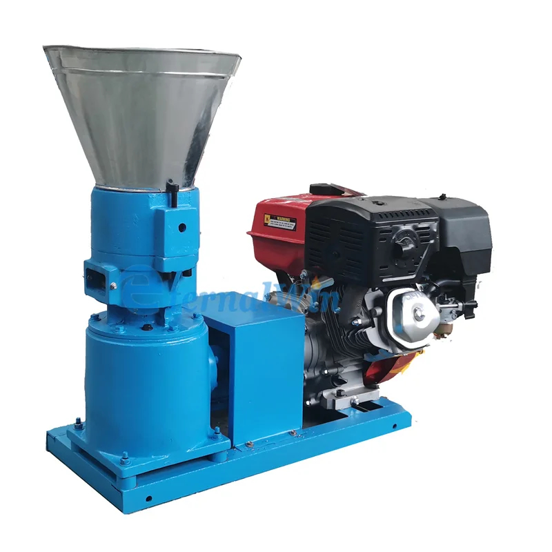 13HP Gasoline Feed Pellet Machine 200kg/hr
